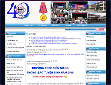 Tablet Screenshot of cdspkg.edu.vn